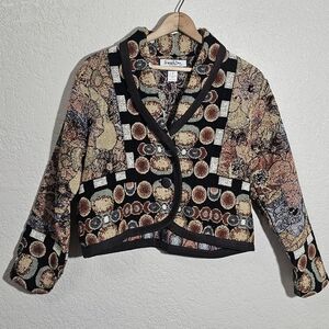 Vintage It's In The Bag Floral Tapestry Jacket